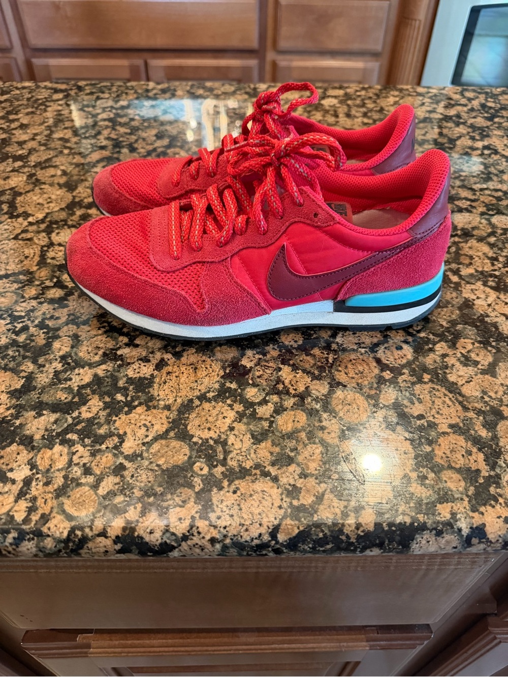 Nike Women’s Vibrant Red Sneakers